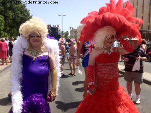 La parade de la Gaypride - Maspalomas - Semaine des Fiertés - Gran Canaria 