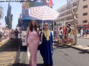 La parade de la Gaypride - Maspalomas - Semaine des Fiertés - Gran Canaria 