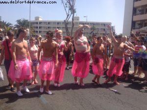 La parade de la Gaypride - Maspalomas - Semaine des Fiertés - Gran Canaria 