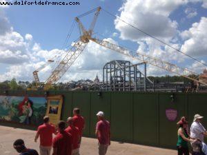 Travaux en cours - Magic Kingdom - Walt Disney World