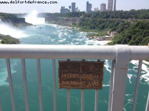 Walking on the rainbow bridge - Crossing the boarder between New York
