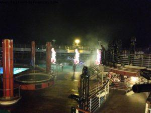 Dance floor preparation - Our 44th Atlantis cruise (Independance of the Seas)