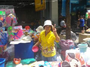 Happy new year 2556 ! - Songkran - Bangkok