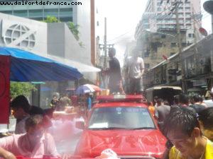 Happy new year 2556 ! - Songkran - Bangkok