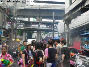 Happy new year 2556 ! - Songkran - Bangkok