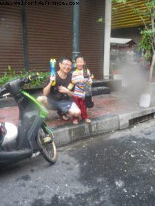 Happy new year 2556 ! - Songkran - Bangkok