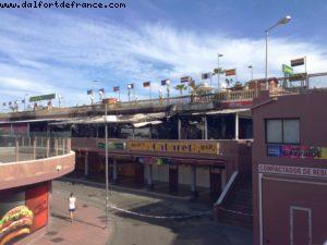 1 day after the fire - Yumbo Center - Maspalomas