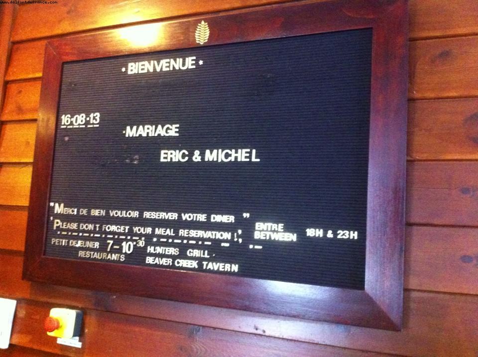 Hotel Sequoia Lodge Disneyland Paris - Eric et Michel Le Mariage - Disneyland Paris