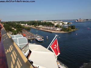 Awesome sailaway of the Canal - Amsterdam - Our 47th Atlantis cruise (Celebrity Constellation)