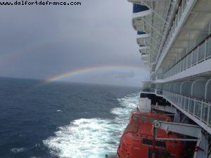 A gay cruise wouldn't be perfect without a rainbow :-) Our 47th Atlantis cruise (Celebrity Constellation)