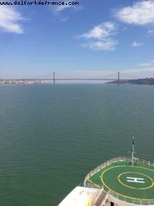 Arriving in Lisbon - Our 47th Atlantis cruise (Celebrity Constellation)