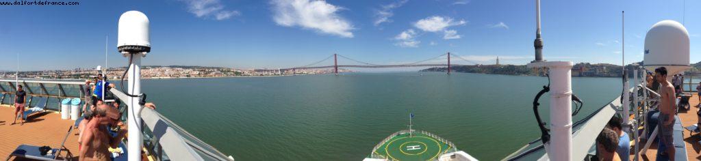 Arriving in Lisbon - Our 47th Atlantis cruise (Celebrity Constellation)