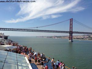 Arriving in Lisbon - Our 47th Atlantis cruise (Celebrity Constellation)