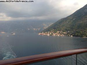 Breakfast time! Arriving in Kotor - Our 46th Atlantis cruise (Celebrity Silhouhette)