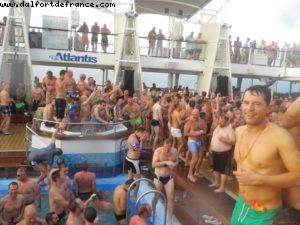 Atlantis Soaked Tea Dance -Our 46th Atlantis cruise (Celebrity Silhouhette)