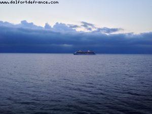 Hello to Sister Ship Celebrity Reflexion from Celebrity Silhouette - Our 46th Atlantis cruise (Celebrity Silhouhette)