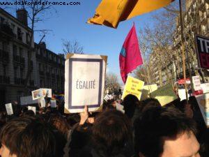 Marriage Equality March - Paris