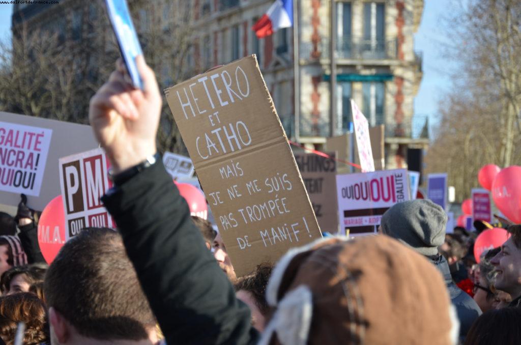 Marriage Equality March - Paris