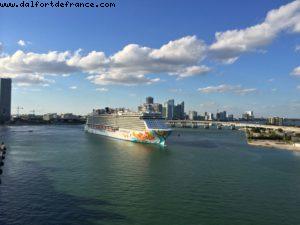 The Getaway is leaving - from Our 10th RSVP cruise (MSC Divina)