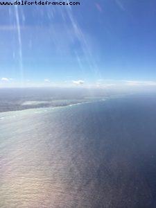 San Juan and the ship view from AA397 SJU->MIA