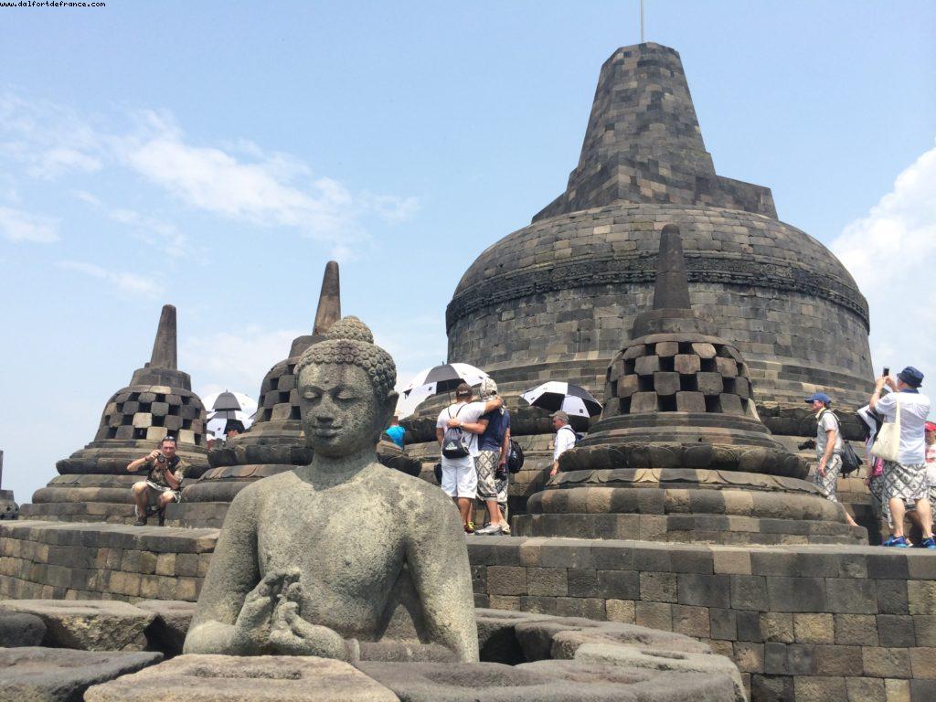 Borobudur Temple - Central Java - Our 50th Atlantis cruise (Celebrity Equinox)