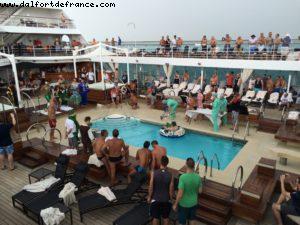 Equator crossing Initiation by Queen Neptune - Our 59th Atlantis Cruise (Seabourn Odyssey)