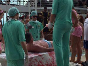 Equator crossing Initiation by Queen Neptune - Our 59th Atlantis Cruise (Seabourn Odyssey)