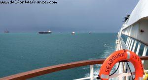 Sailing in front of Singapore - Our 59th Atlantis Cruise (Seabourn Odyssey)