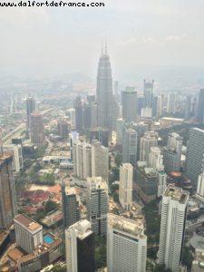 View from KL Tower - Kuala Lumpur - Our 50th Atlantis cruise (Celebrity Equinox)