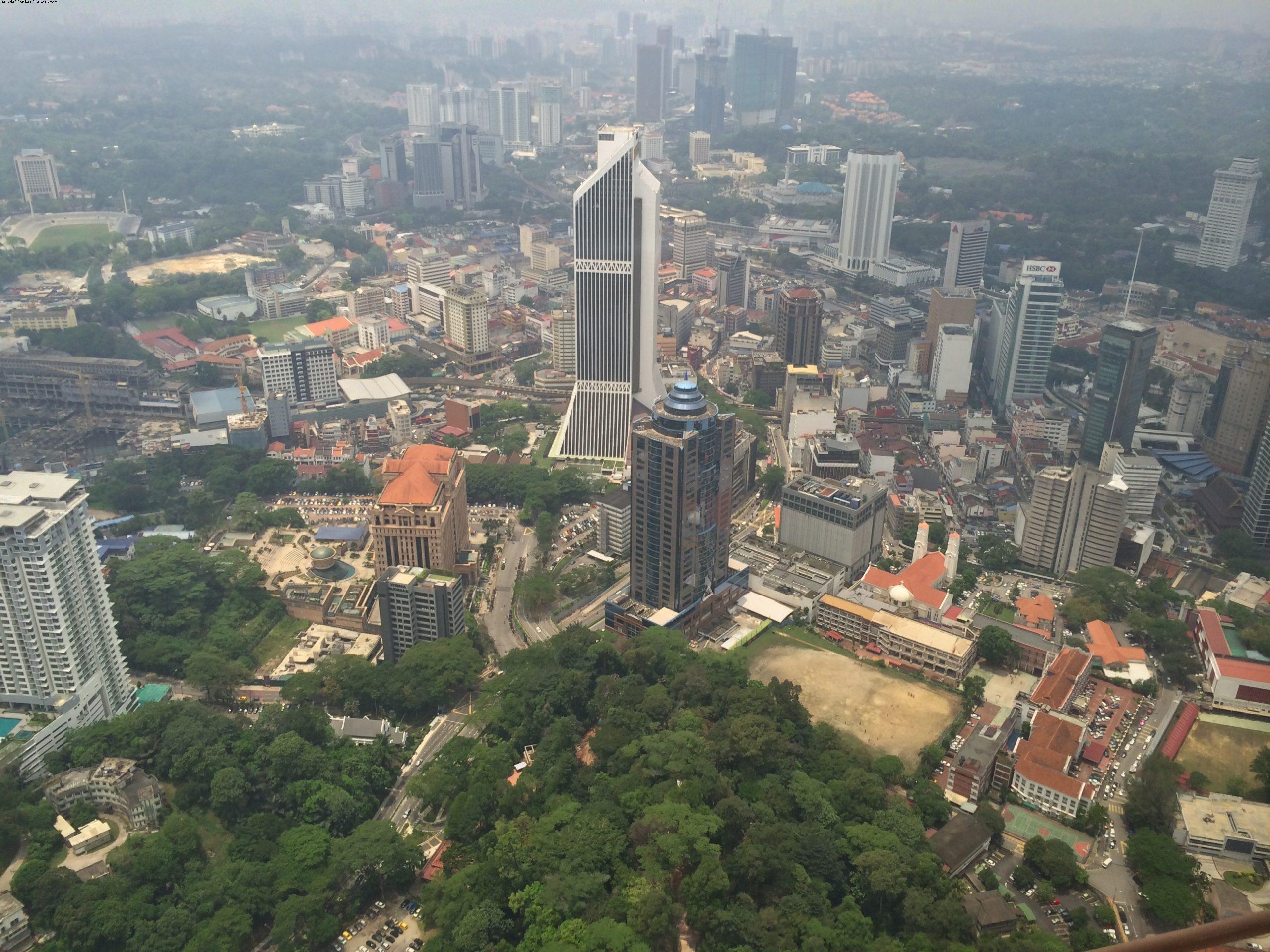 View from KL Tower - Kuala Lumpur - Our 50th Atlantis cruise (Celebrity Equinox), Malaysia - Our 59th Atlantis Cruise (Seabourn Odyssey)
