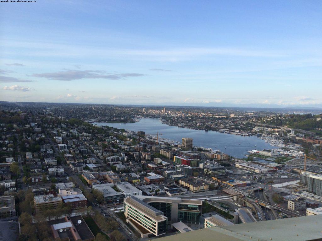 View from space Needle - Seattle