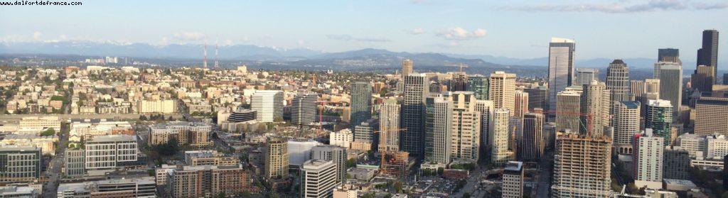 View from space Needle - Seattle