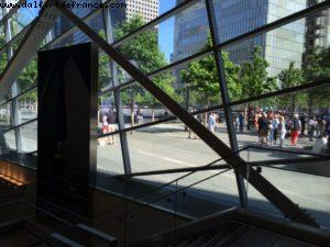 Entrance of the 911 Memorial Museum - World Trade Center - New York City