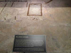 Box Columns - Original support of the twin towers - 911 Memorial Museum - World Trade Center - New York City