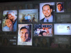 Every visitor can honored his Hero - We decided to honor Mark Bingham - 911 Memorial Museum - World Trade Center - New York City