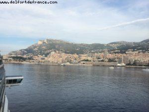 Waking up with a nice view of the prince palace - Monaco - Our 50th Atlantis cruise (Celebrity Equinox)
