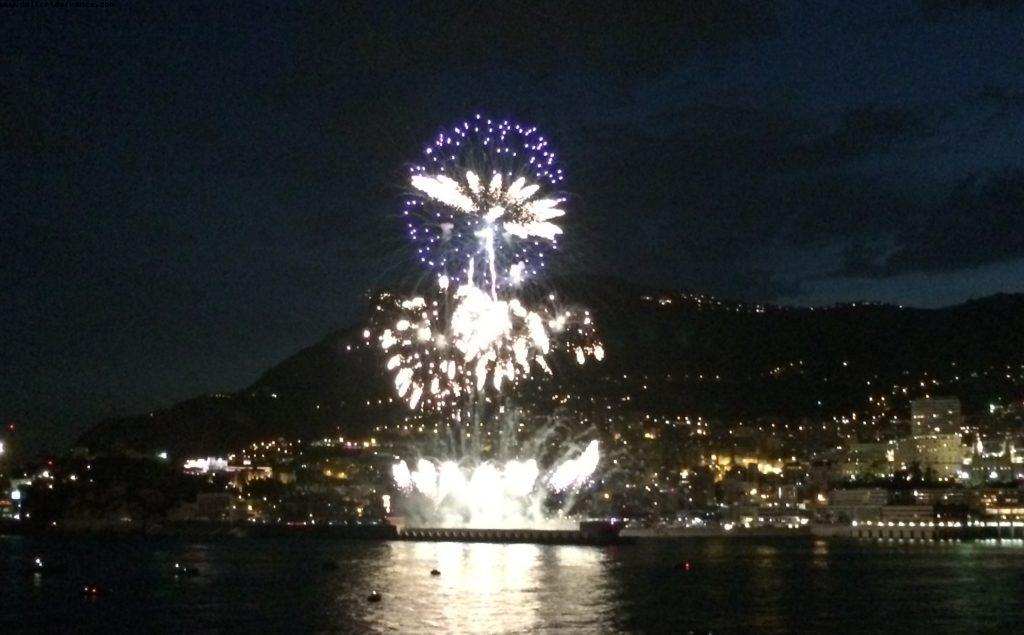 International firework championship finale - Monte Carlo - Our 50th Atlantis cruise (Celebrity Equinox)