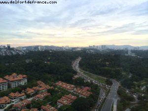 vue de notre Chambre - Hôtel Le Méridien - Kuala Lumpur