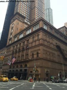 Carnegie Hall - New york, New york (November 2014)