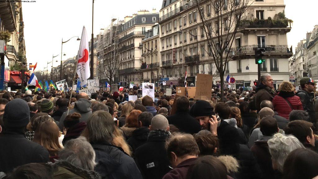 La marche 'Je Suis Charlie' - Paris