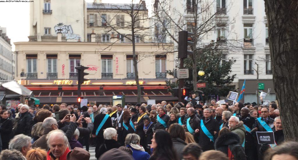 La marche 'Je Suis Charlie' - Paris