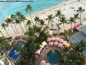 Vue de notre chambre - Royal Hawaiian Luxury collection Hôtel - Oahu