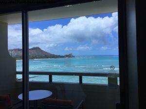 Vue de la chambre 2 - Hôtel Sheraton Waikiki - Honolulu