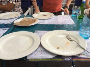 Gino Sorbillo Restaurant - Thunderstorm impromptu - Naples - Our 53rd Atlantis Cruise (Celebrity equinox)