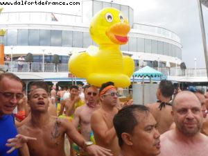 Soaked Tea Dance - Our 54th Atlantis Cruise (Norvegian Jewel)
