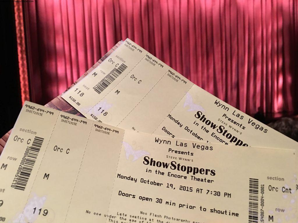 Show Stoppers - Encore Theatre - Wynn - Las Vegas