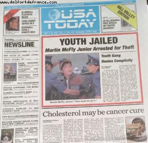 Rendez-vous avec Marty mac Fly (Retour vers le futur) - Hill Valley