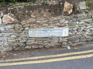 Hiking along the cliff - Howth
