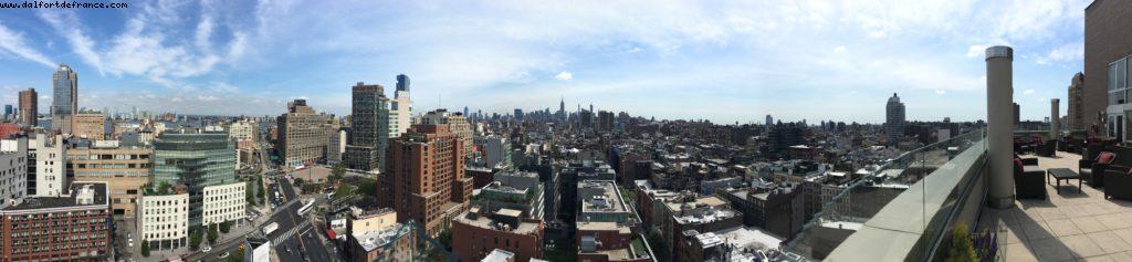View from the lounge - Sheraton Tribbeca - New York