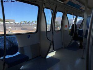 Tram from SLS to MGM Grand - Las Vegas